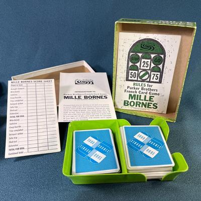 VINTAGE 1962 MILLE BORNES FRENCH CAR TRAVEL GAME