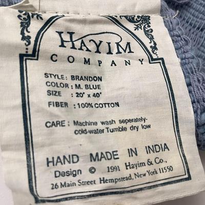 NEW 100% COTTON RUG 20â€ x 40â€ 2 SIDED WEAVE DESIGN