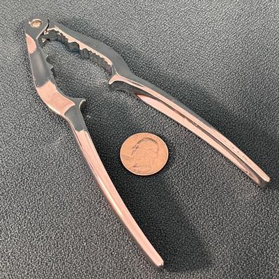 SHINY CHROME NUT CRACKER SLEEK STYLE