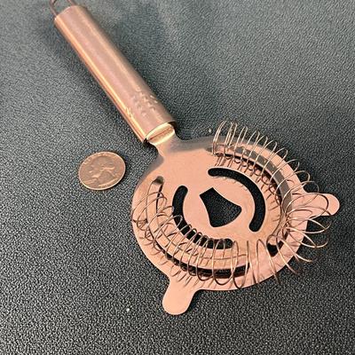 BAR TOOL WELL MADE STRAINER STAINLESS STEEL