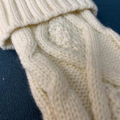 HEAVY KNIT HANGING STOCKING 