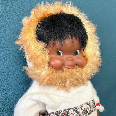VINTAGE ARCTIC ESKIMO DOLL 