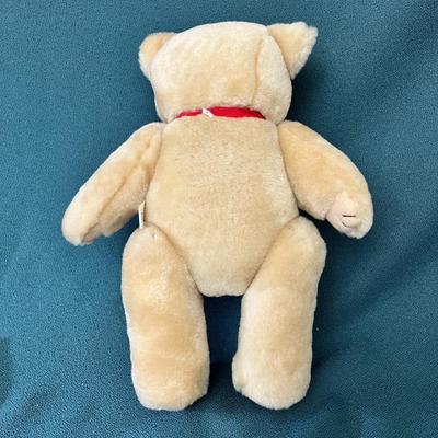 FLUFFY JOINTED TEDDY BEAR MOHAIR LOOK