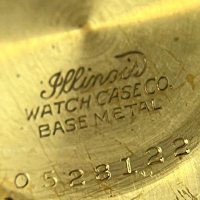 ANTIQUE ELGIN POCKET WATCH ON CHAIN