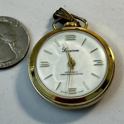 VINTAGE LUCERNE PENDANT WATCH SWISS MADE