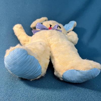 VINTAGE MID CENTURY MOHAIR RABBIT PLUSH TOY 