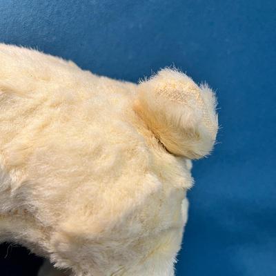 VINTAGE MID CENTURY MOHAIR RABBIT PLUSH TOY 