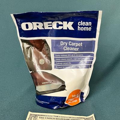 ORECK DRY CARPET CLEANER POWDER