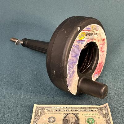 DRAIN OPENER DRUM AUGER 15â€™ CABLE