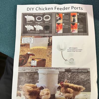 DIY CHICKEN FEEDER NEW KIT