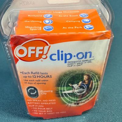 â€œOFFâ€ CLIP-ON MOSQUITO REPELLANT INDIVIDUAL FAN