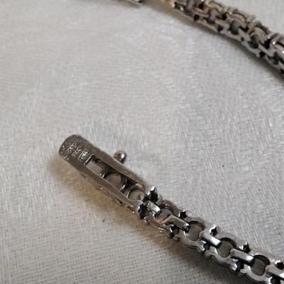 Stunning Opal 7.5" 925 Bracelet