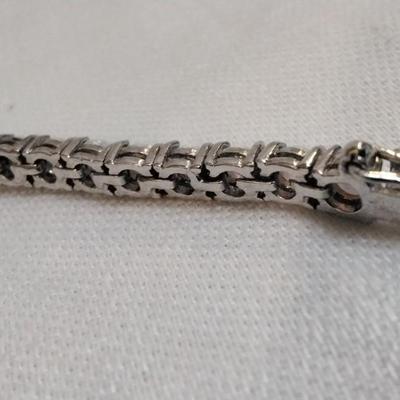 Stunning Opal 7.5" 925 Bracelet