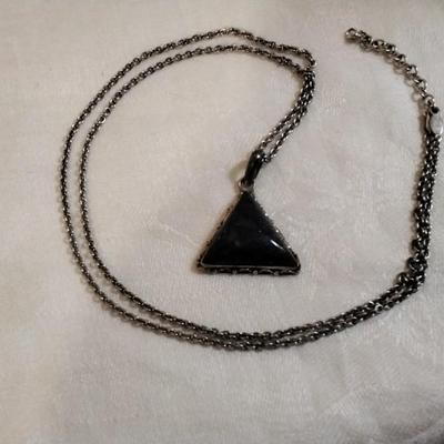 Vintage Lapis Lazuli 28" 925 Necklace