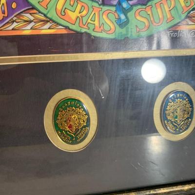 Endymion Extravaganza Framed Poster with Tokens of Youth Mardi Gras