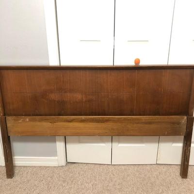 Mid century modern headboard