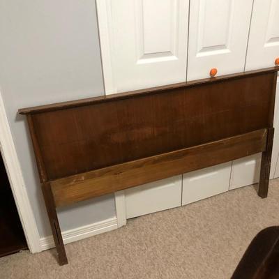 Mid century modern headboard