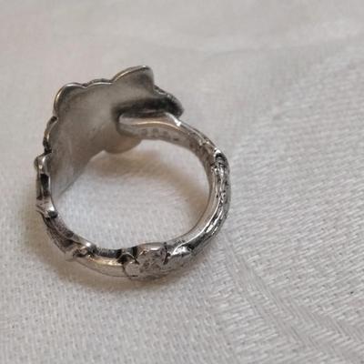 Antique Grapevine Handmade 925 Ring Size 5