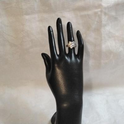 Antique Grapevine Handmade 925 Ring Size 5
