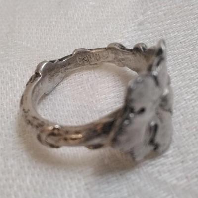 Antique Grapevine Handmade 925 Ring Size 5