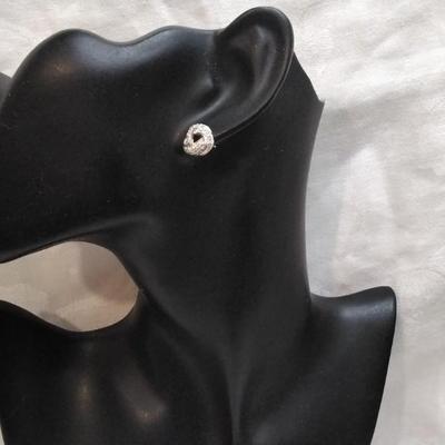 Love Knot Diamond 925 Earrings
