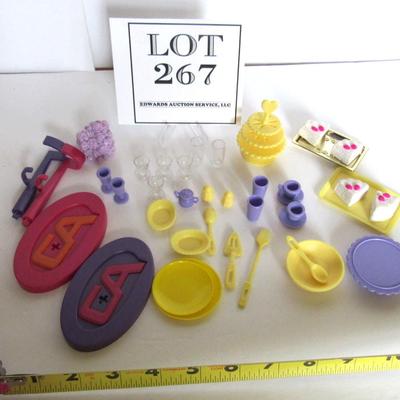 Lot of Misc Barbie Sized Dishes