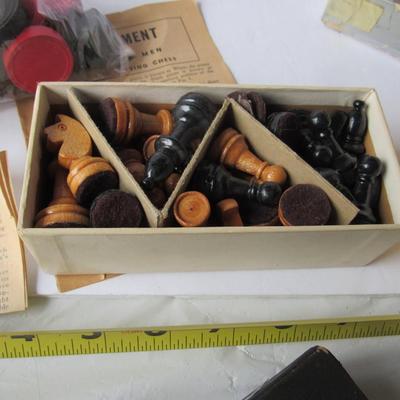 Misc Game Parts, Card Shuffler Etc