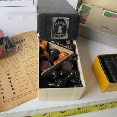 Misc Game Parts, Card Shuffler Etc