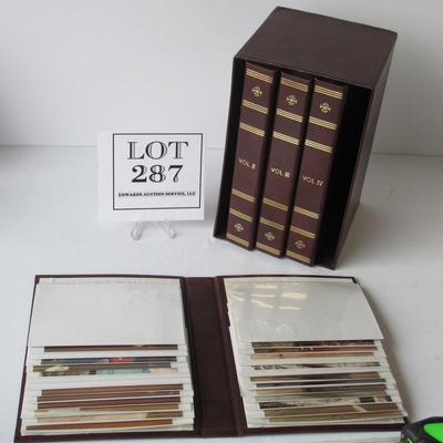 Book Style Set Photo Ambums With Vintage Photos