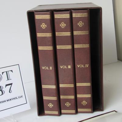 Book Style Set Photo Ambums With Vintage Photos