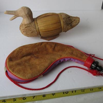 Old Flask, Reed Duck, Razor Blades