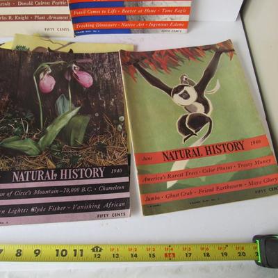 Vintage Natural History Magazines, 1938-1940