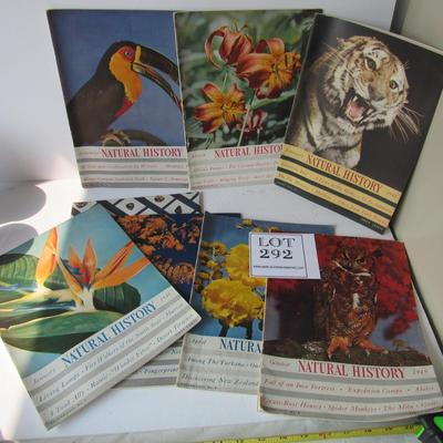 Vintage 1940s Natural History Magazines