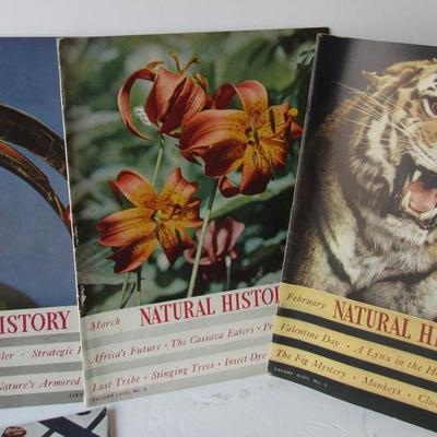 Vintage 1940s Natural History Magazines