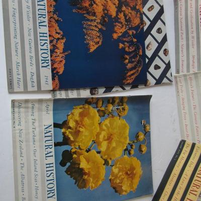Vintage 1940s Natural History Magazines