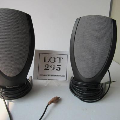 Pair Small Harman Kardon Speakers