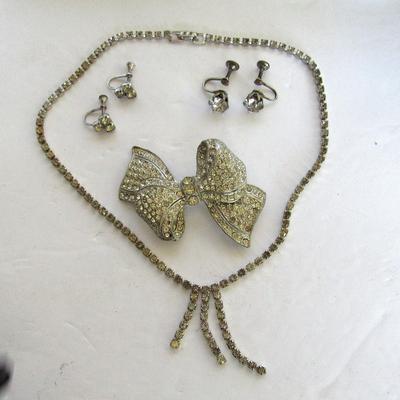 Rhinestone Jewelry Lot