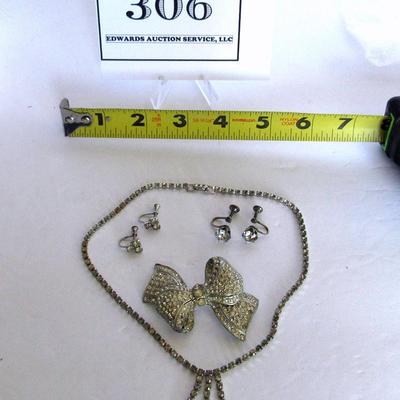 Rhinestone Jewelry Lot