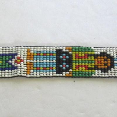 Native American Beaded Bracelet