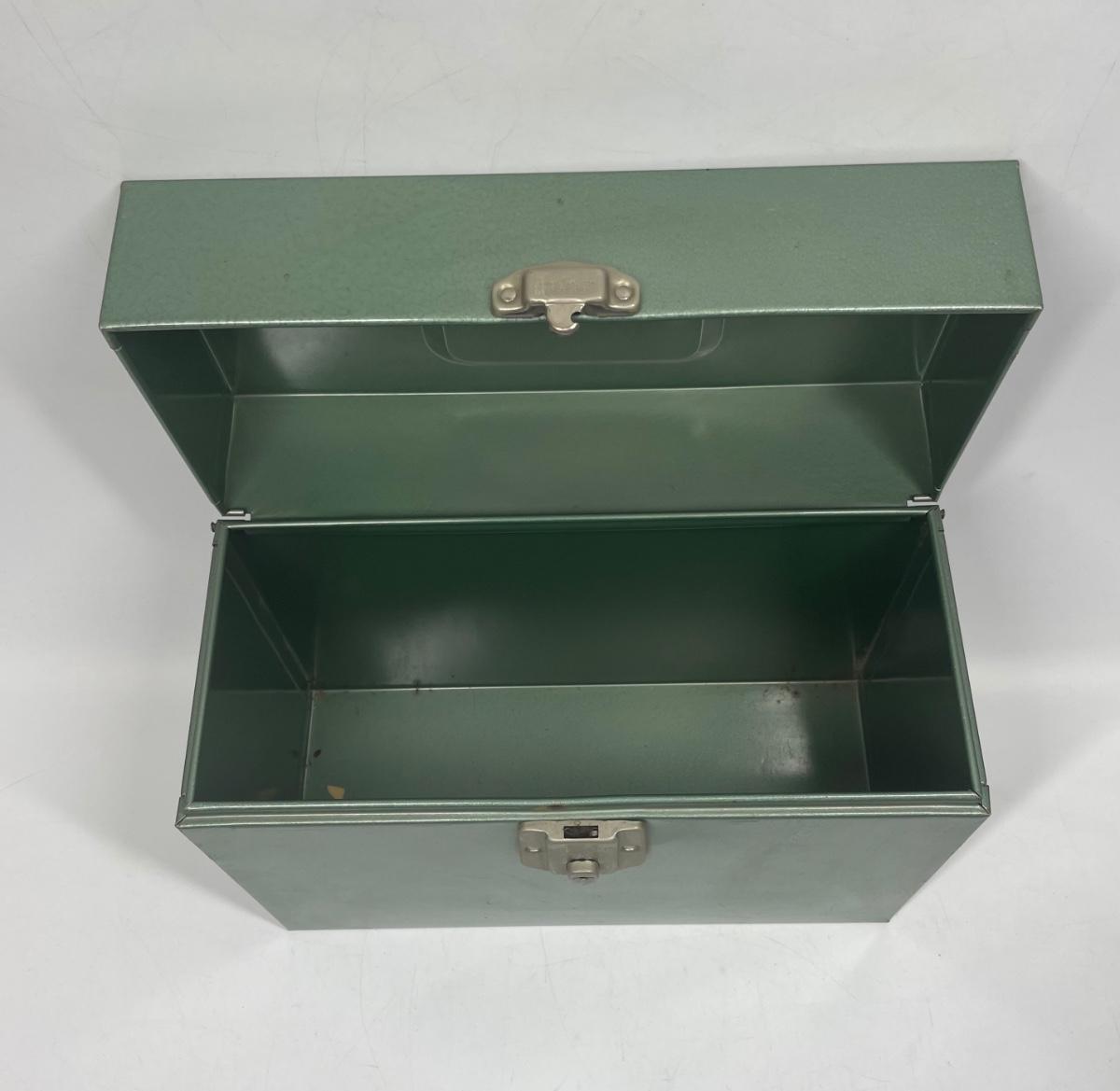 Steel Metal File Box - Small | EstateSales.org
