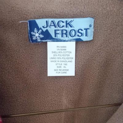 MEN'S JACK FROST VEST AND EDDIE BAUER JACKET SIZE XL