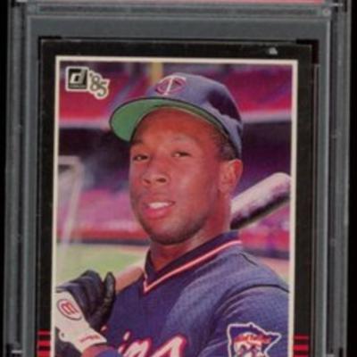 1985 DONRUSS BASEBALL KIRBY PUCKETT ROOKIE