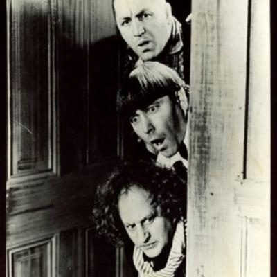 VINTAGE THREE STOOGES 8X10 PHOTO