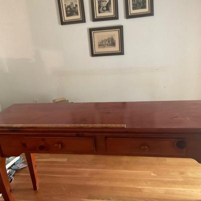 Desk/Sofa Table Drop Down Conversion