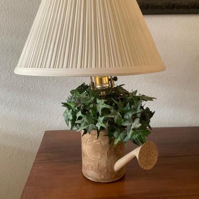 Watering Can Lamp with Shade.