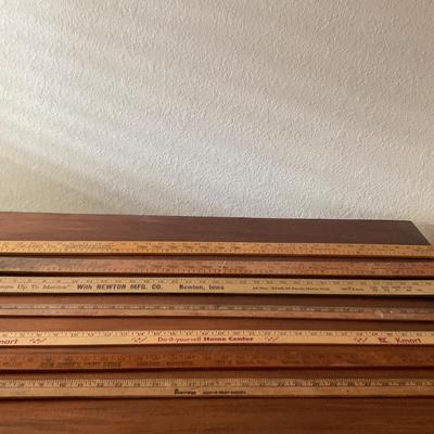 Miscellaneous Vintage Yardsticks