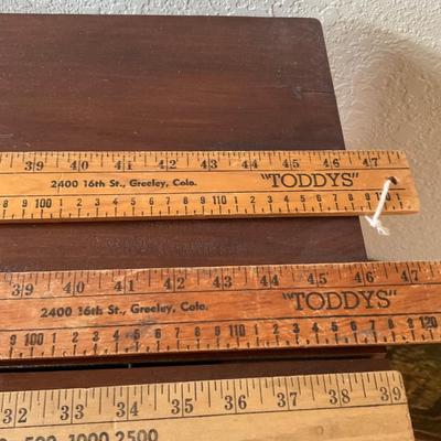 Miscellaneous Vintage Yardsticks