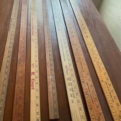 Miscellaneous Vintage Yardsticks