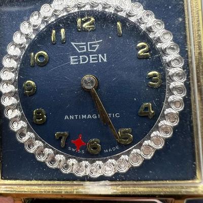 Vintage GG Eden Antimagnetic Swiss Made Square Art Deco Watch