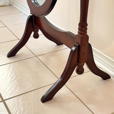 POWELL FURNITURE ~ Solid Wood Oval Floor Mirror